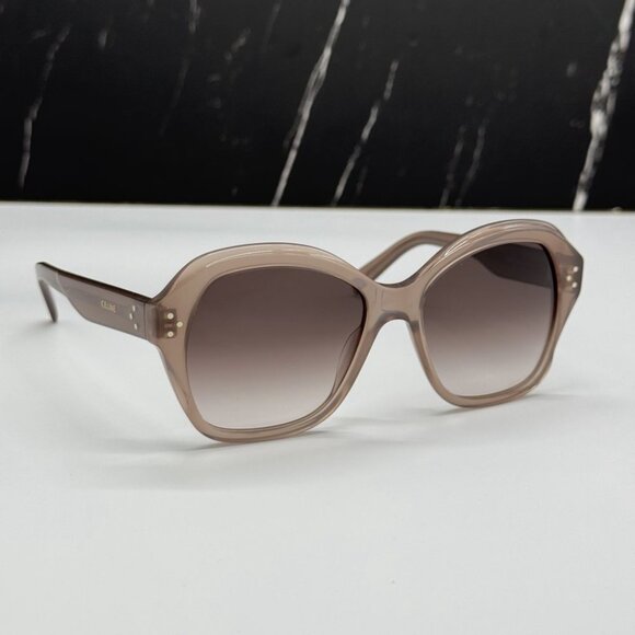 NEW CL40200I 45Z CELINE SUNGLASSES BROWN WOMEN EYEWEAR CELINE - Picture 6 of 13